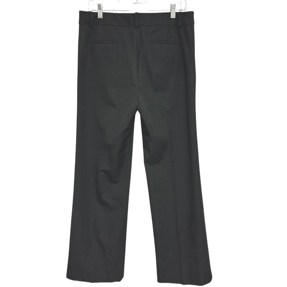 Lauren Ralph Lauren Jacie Pants Women Black Straight Leg Dark Academia 10